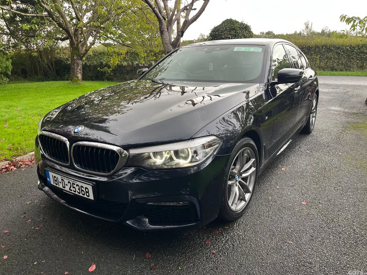 BMW 5-Series Saloon, Diesel, 2018, Black