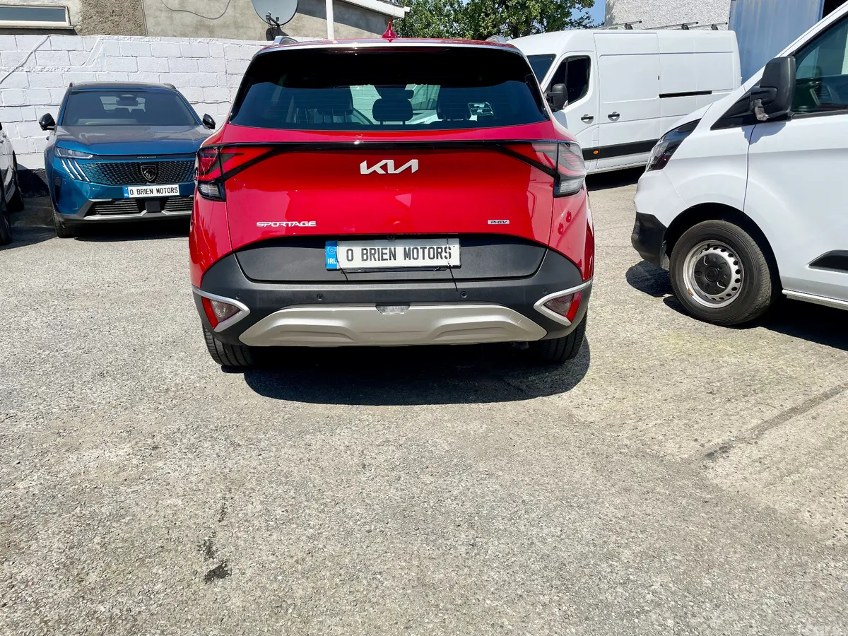 Kia Sportage SUV, Petrol Plug-in Hybrid, 2024, Red