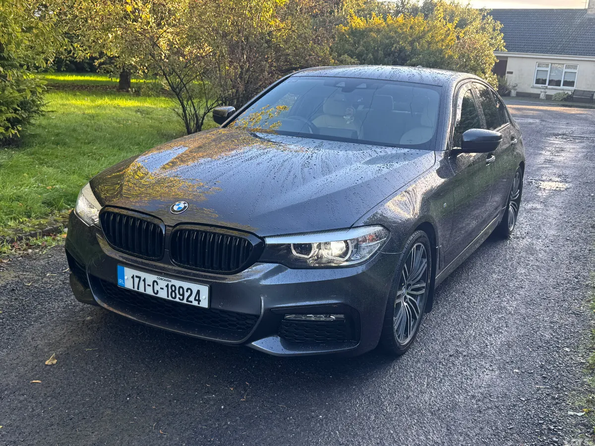BMW 5-Series Saloon, Diesel, 2017, Grey