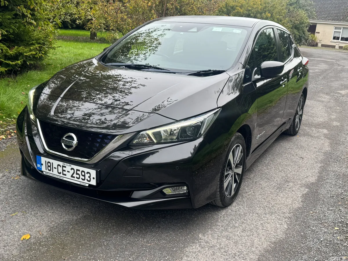 Nissan Leaf Hatchback, Electric, 2018, Black