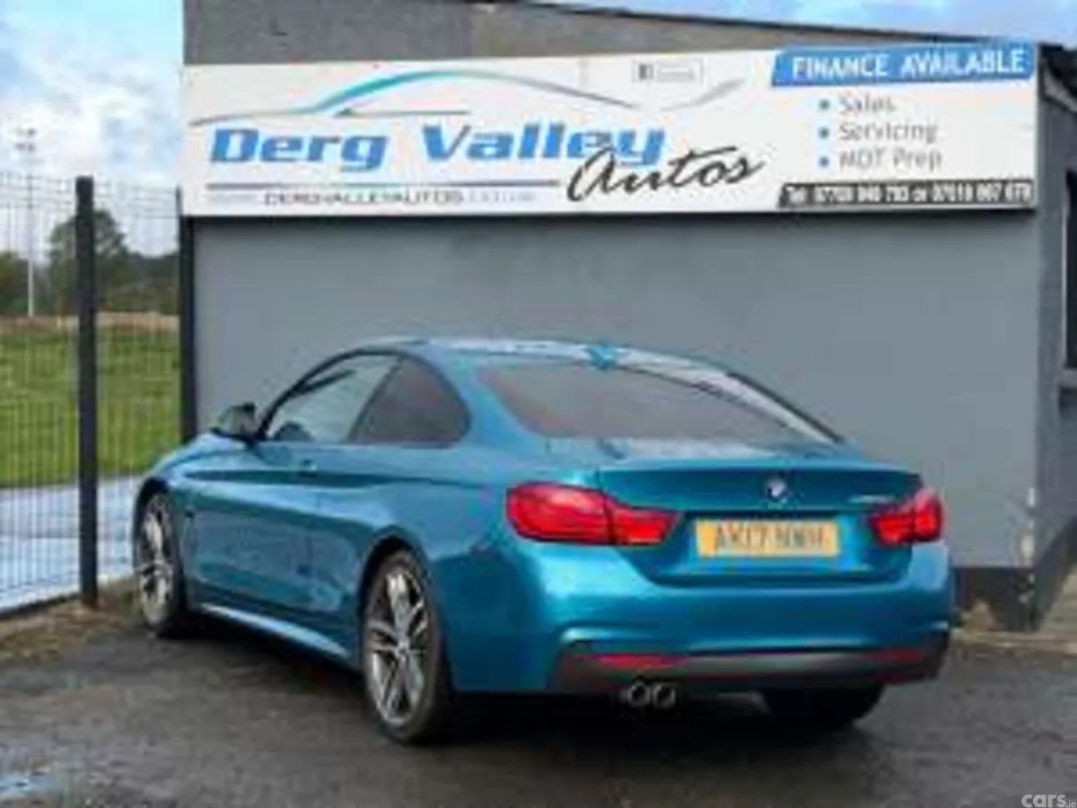 BMW 4-Series Coupe, Diesel, 2017, Blue