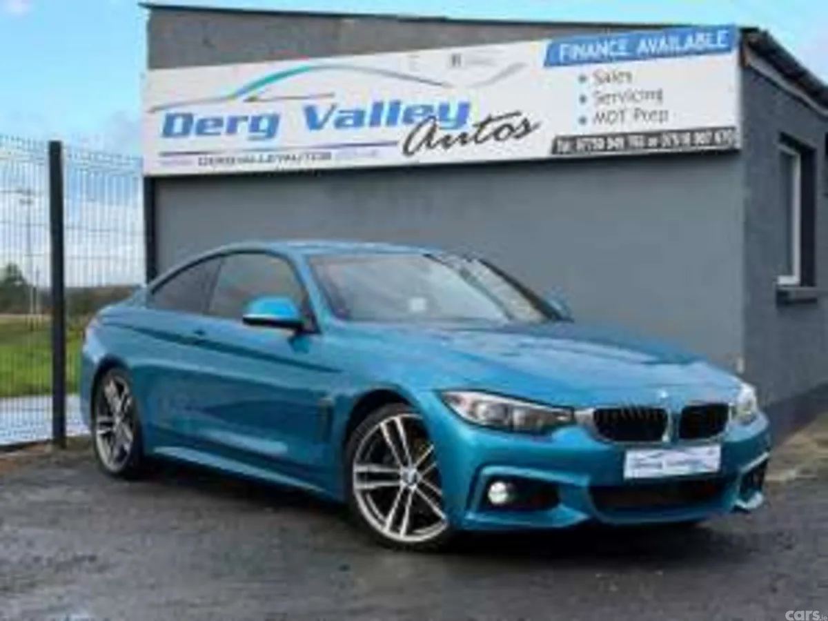 BMW 4-Series Coupe, Diesel, 2017, Blue
