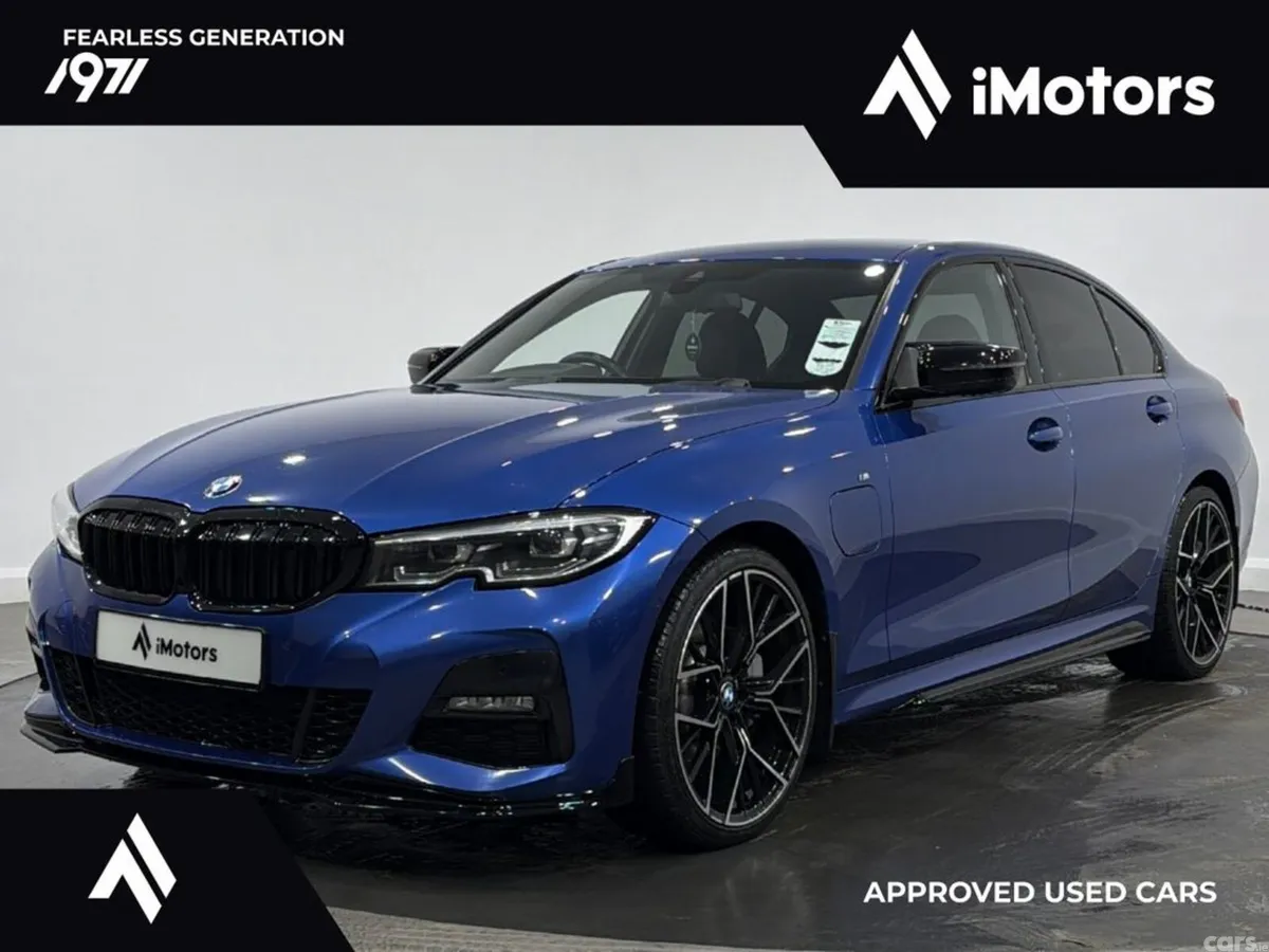 BMW 3-Series Saloon, Petrol Plug-in Hybrid, 2020, Blue