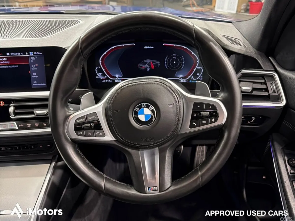 BMW 3-Series Saloon, Petrol Plug-in Hybrid, 2020, Blue