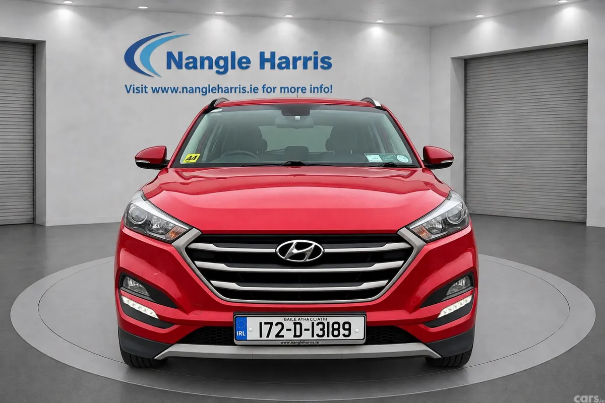 Hyundai Tucson SUV, Diesel, 2017, Red