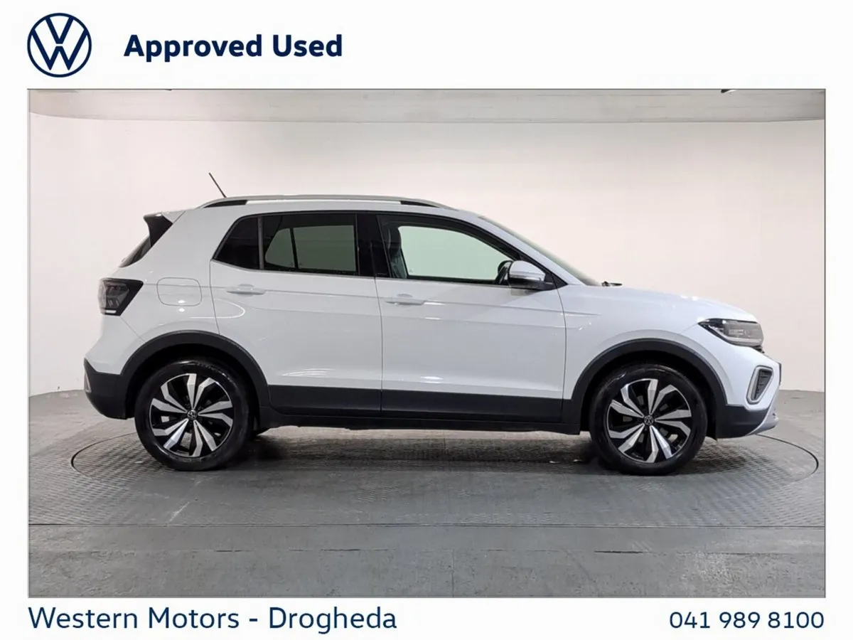 Volkswagen T-Cross Estate, Petrol, 2024, White