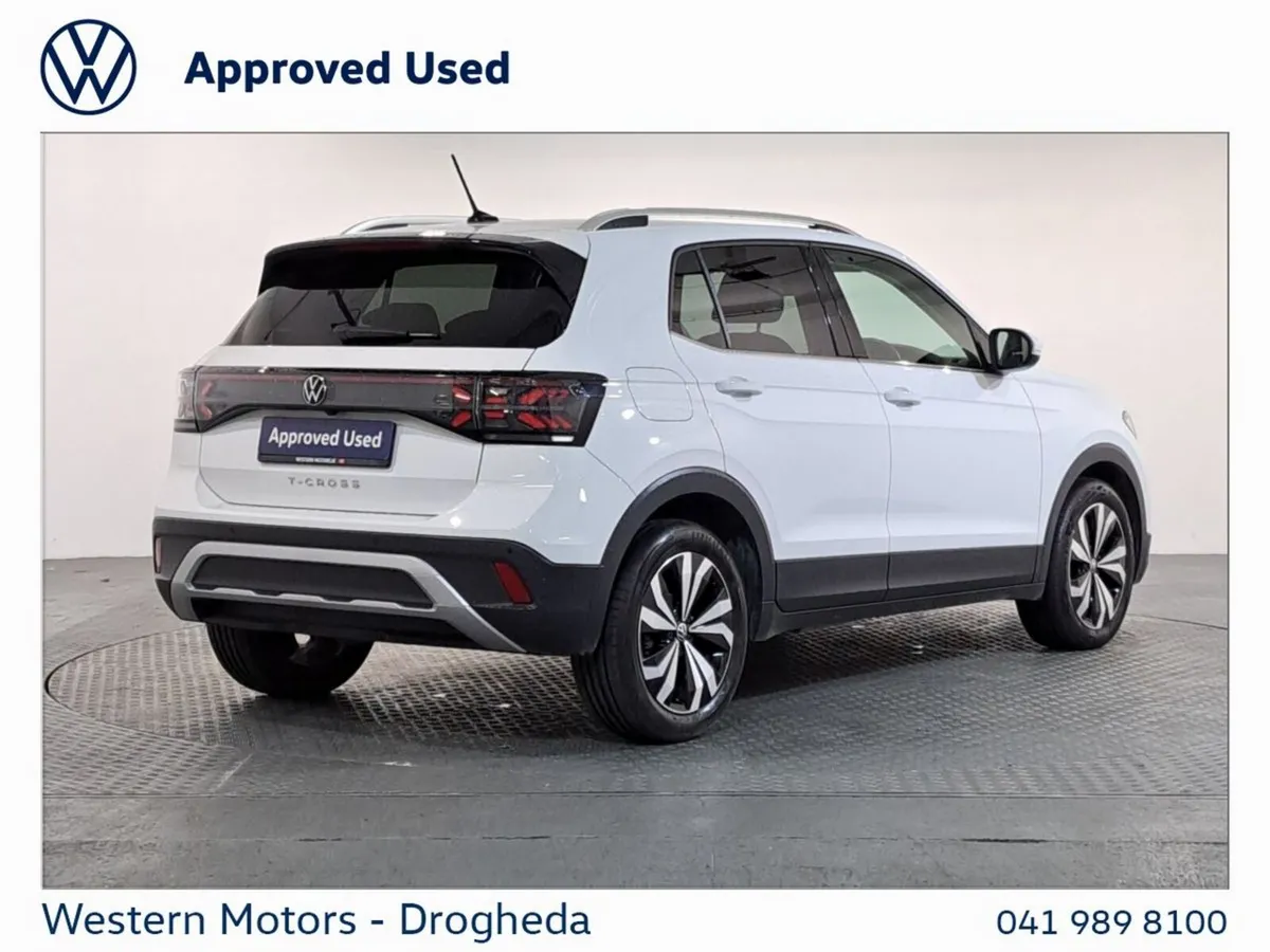 Volkswagen T-Cross Estate, Petrol, 2024, White