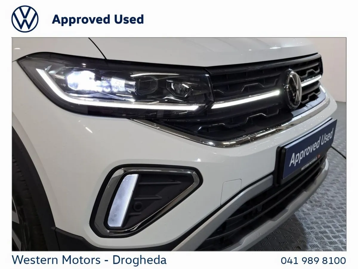 Volkswagen T-Cross Estate, Petrol, 2024, White