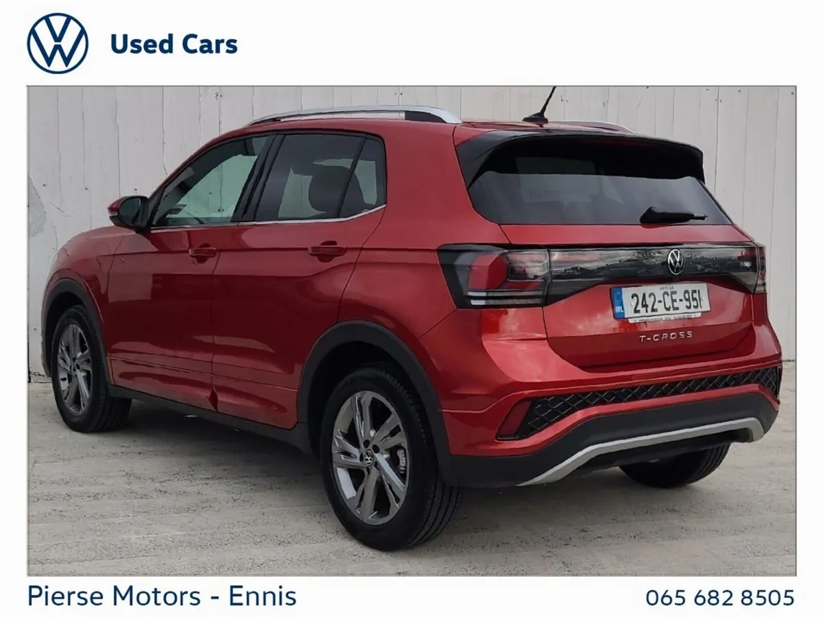 Volkswagen T-Cross Estate, Petrol, 2024, Red