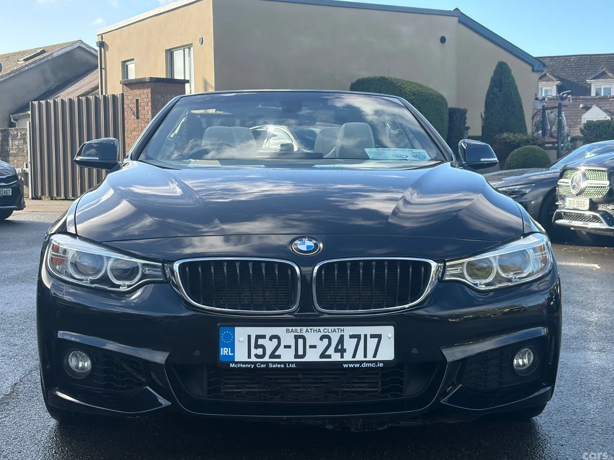 BMW 4-Series Convertible, Diesel, 2015, Black