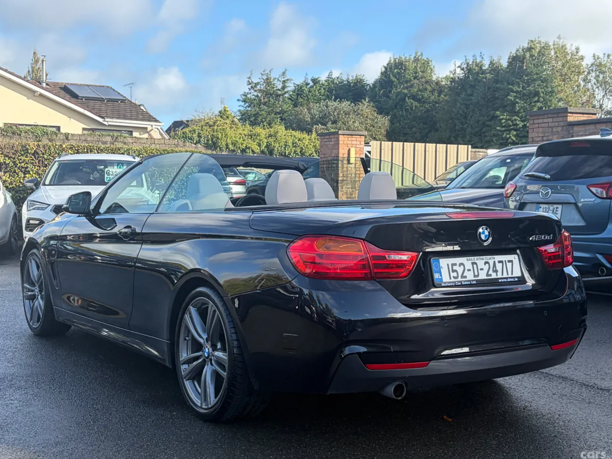 BMW 4-Series Convertible, Diesel, 2015, Black