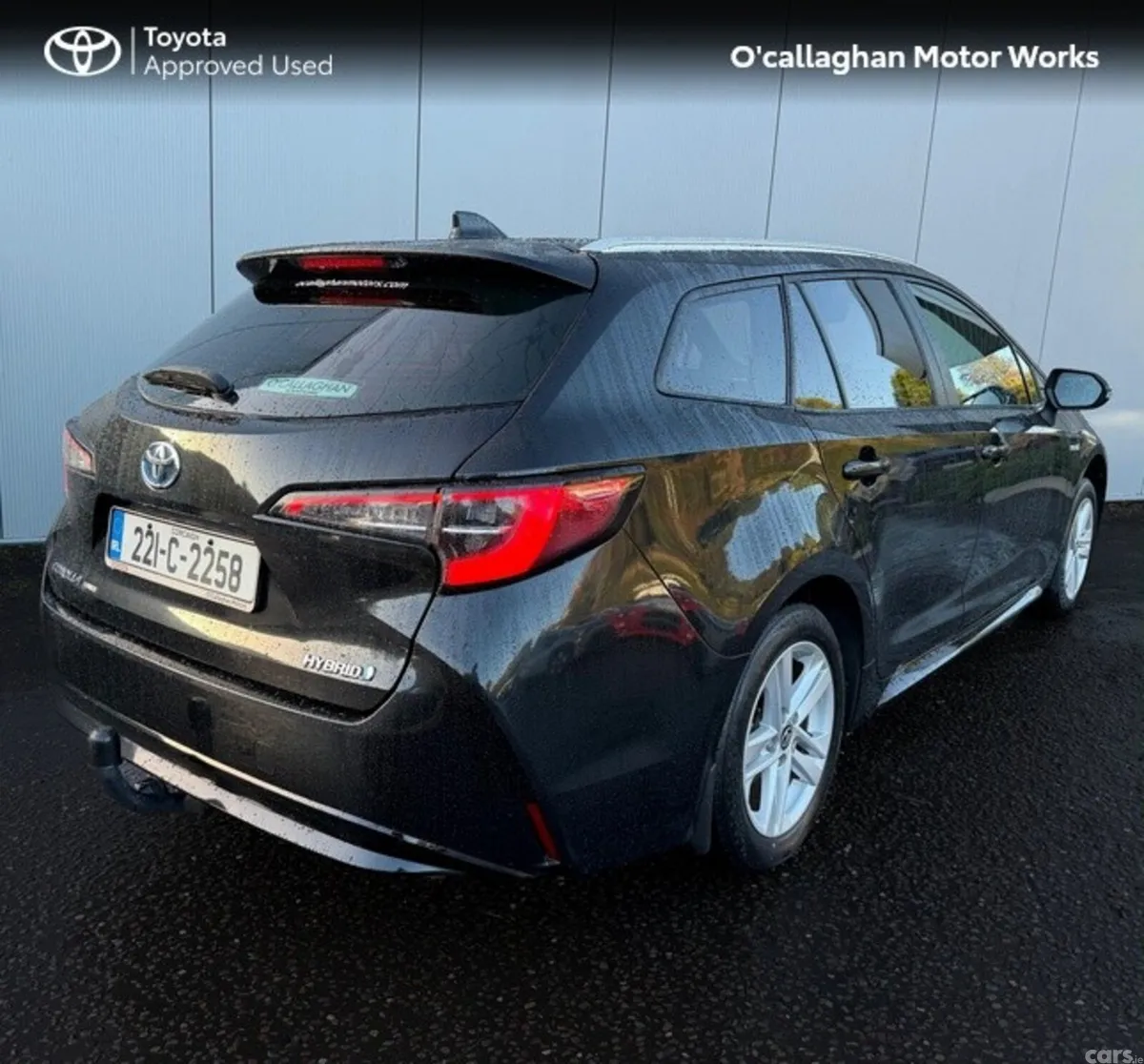 Toyota Corolla Estate, Petrol Hybrid, 2022, Black