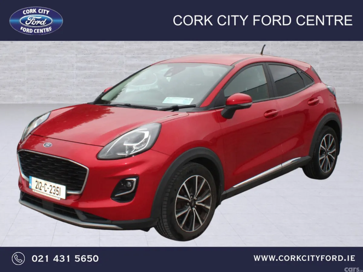 Ford Puma MPV, Petrol, 2021, Red