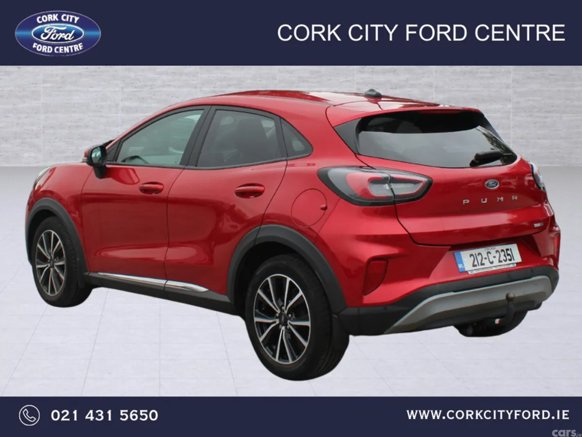 Ford Puma MPV, Petrol, 2021, Red