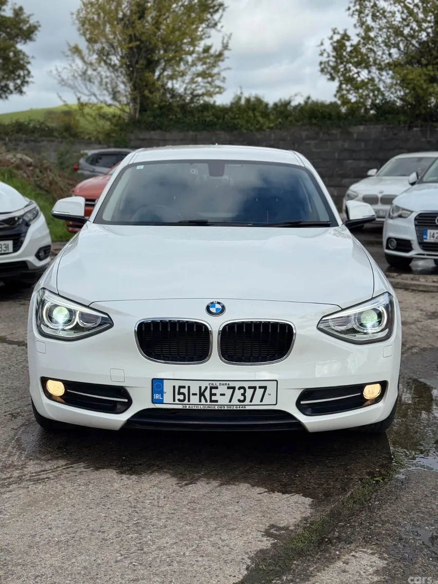 BMW 1-Series Hatchback, Petrol, 2015, White