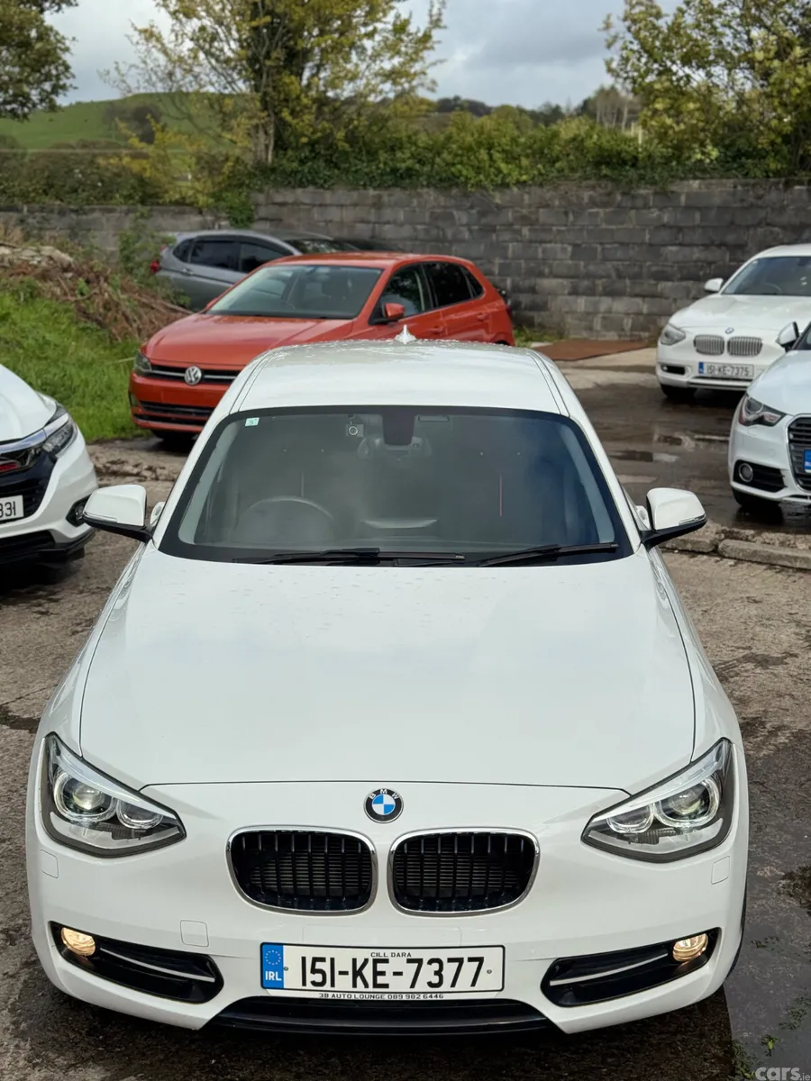 BMW 1-Series Hatchback, Petrol, 2015, White