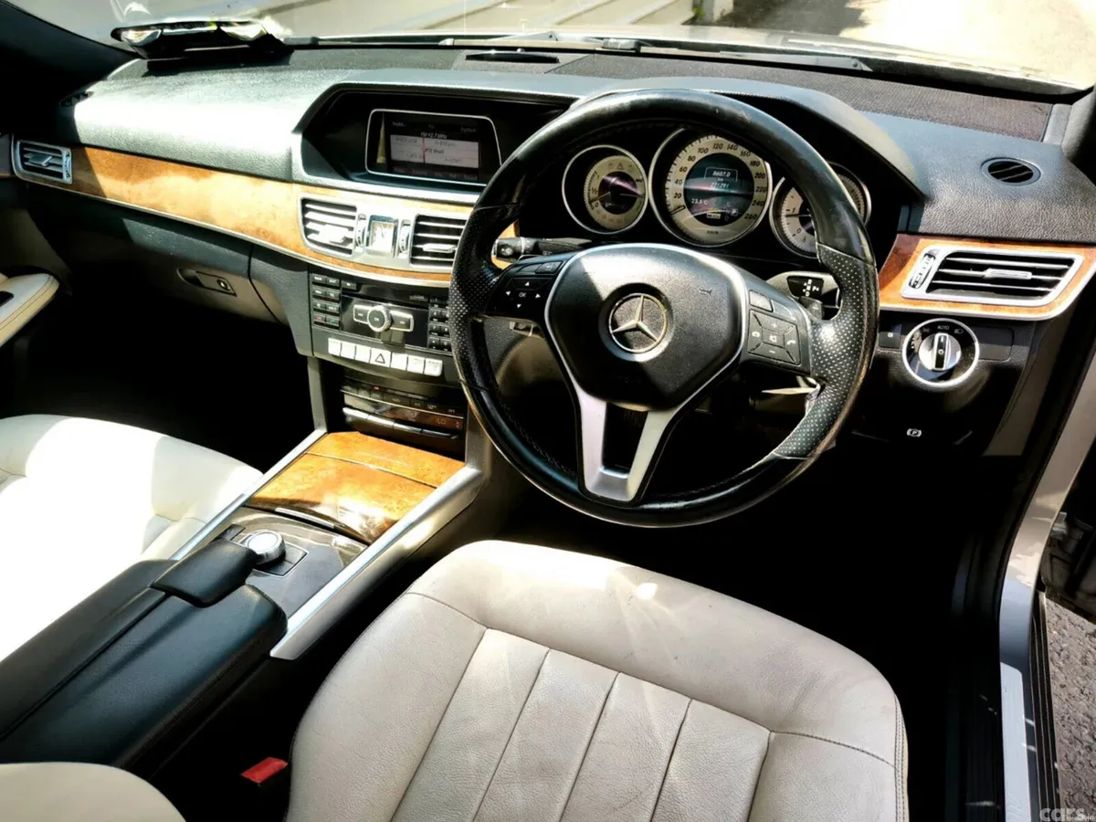 Mercedes-Benz E-Class Saloon, Diesel Hybrid, 2014, Silver