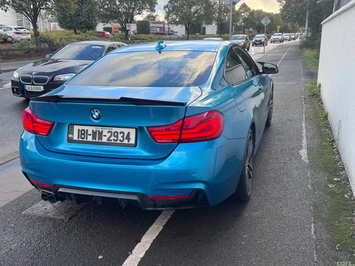 BMW 4-Series Coupe, Diesel, 2018, Blue