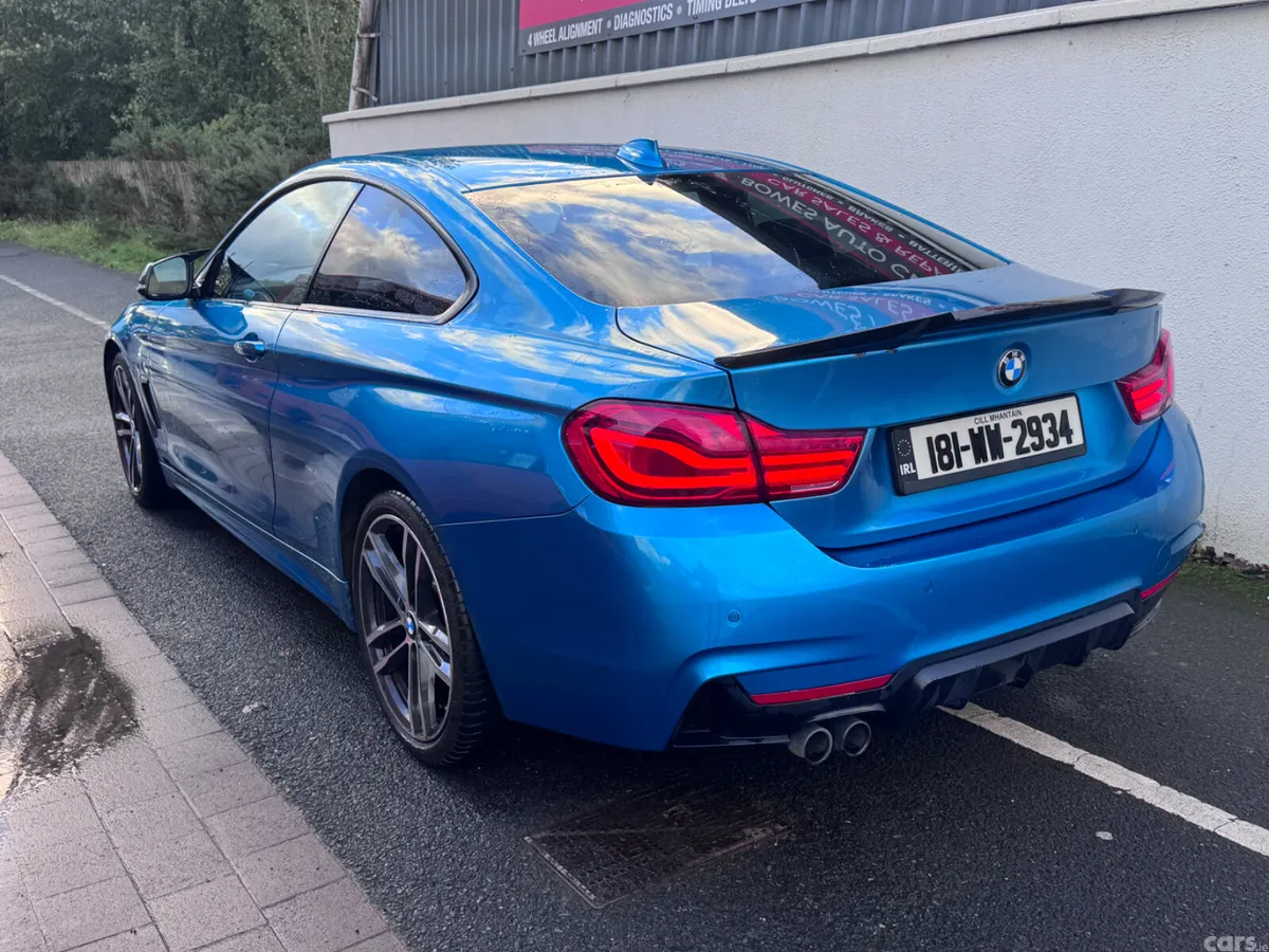 BMW 4-Series Coupe, Diesel, 2018, Blue