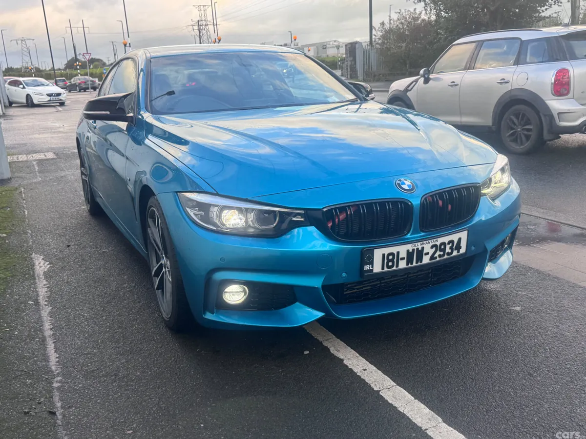 BMW 4-Series Coupe, Diesel, 2018, Blue
