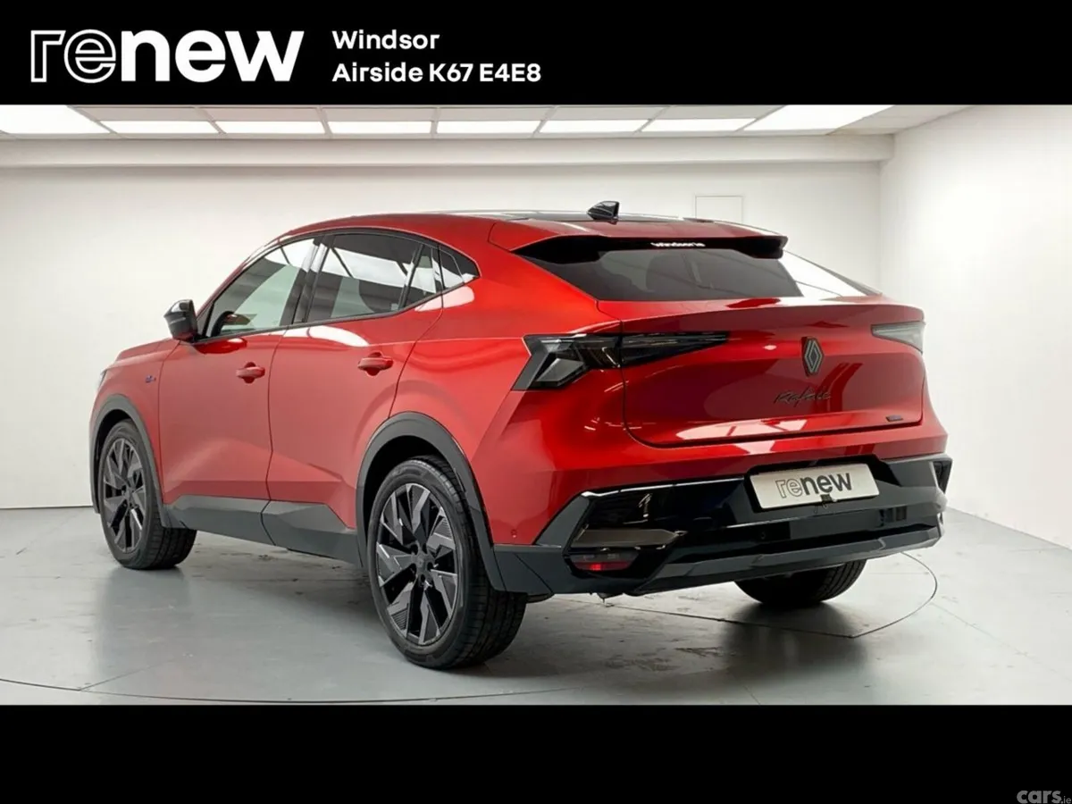 Renault Rafale SUV, Petrol Hybrid, 2025, Red