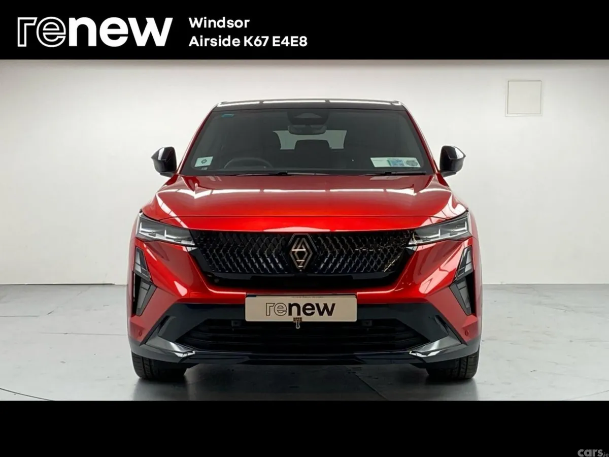 Renault Rafale SUV, Petrol Hybrid, 2025, Red