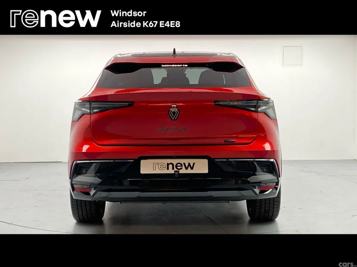 Renault Rafale SUV, Petrol Hybrid, 2025, Red