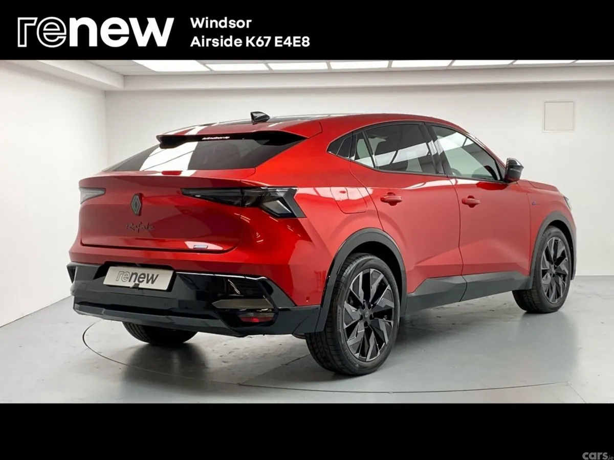 Renault Rafale SUV, Petrol Hybrid, 2025, Red