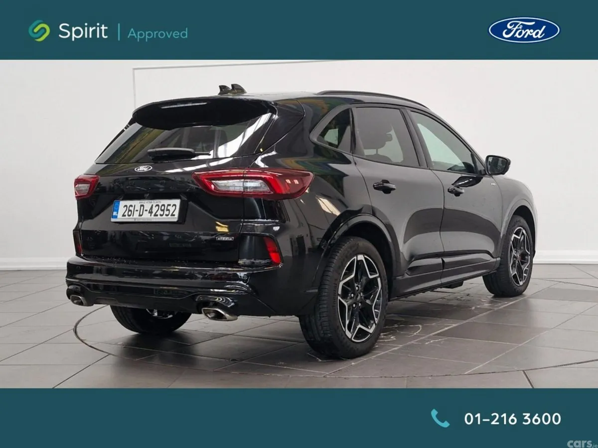 Ford Kuga SUV, Petrol Plug-in Hybrid, 2026, Black
