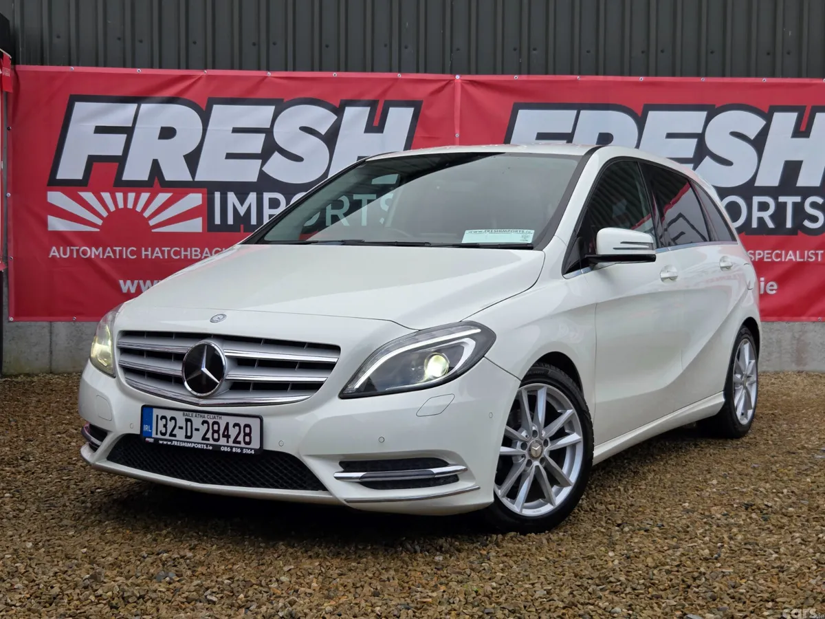 Mercedes-Benz B-Class Hatchback, Petrol, 2013, White