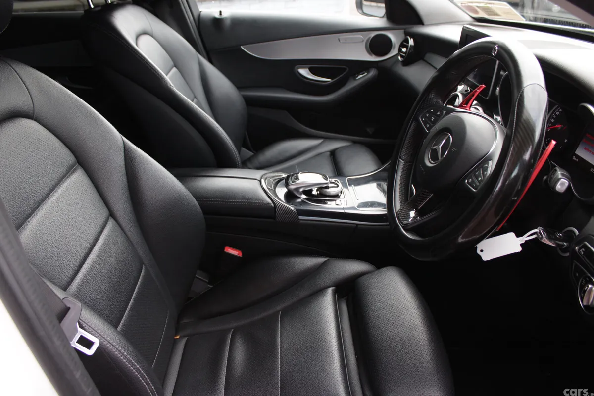 Mercedes-Benz C-Class Saloon, Petrol Plug-in Hybrid, 2016, White