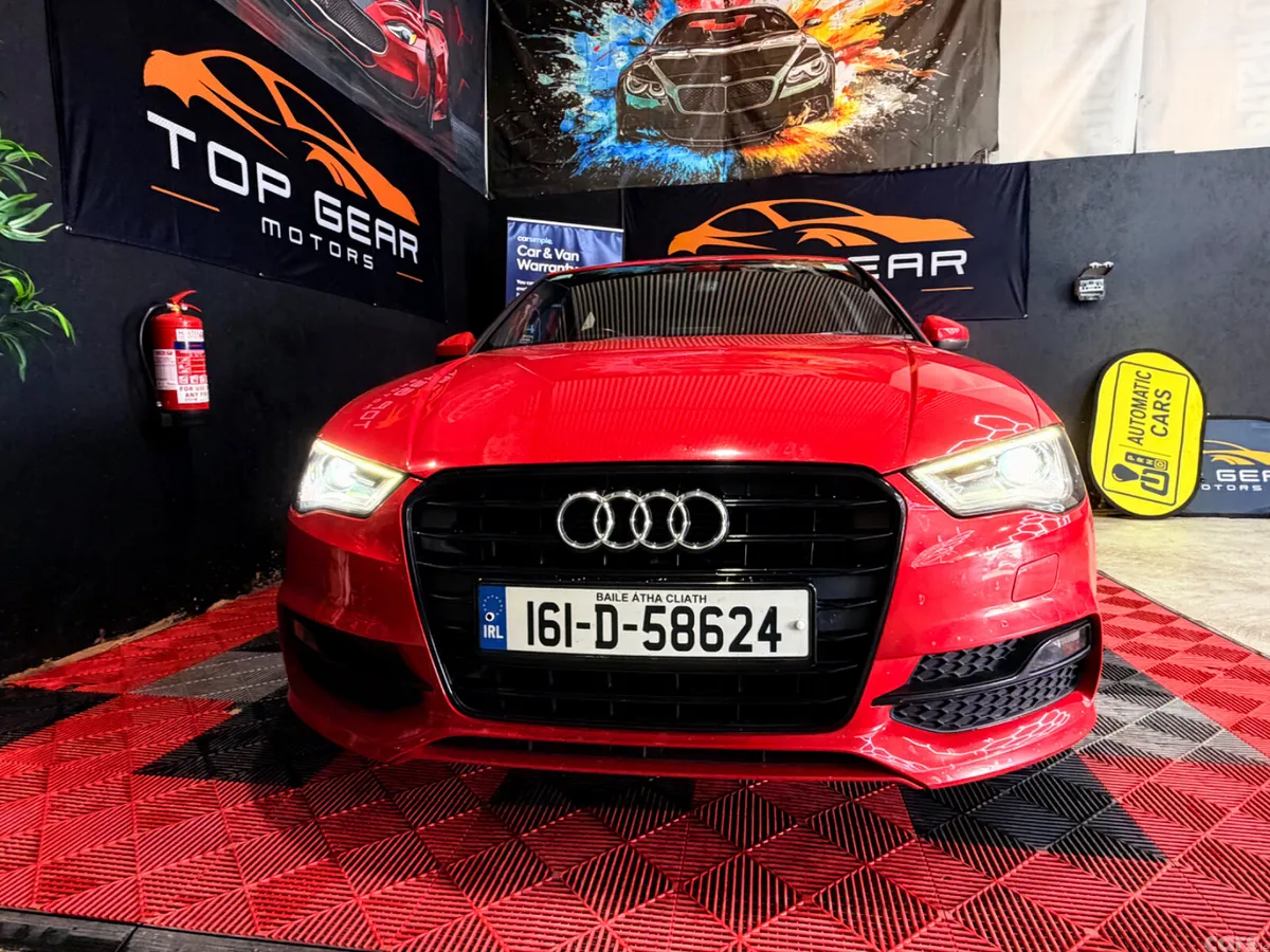 Audi A3 Saloon, Diesel, 2016, Red