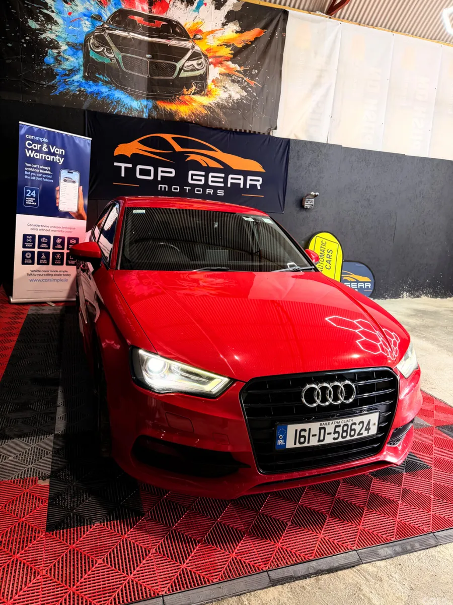 Audi A3 Saloon, Diesel, 2016, Red