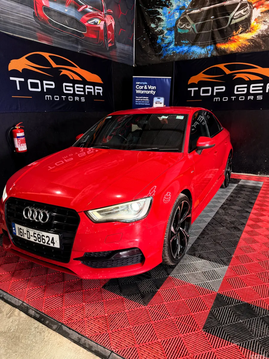 Audi A3 Saloon, Diesel, 2016, Red