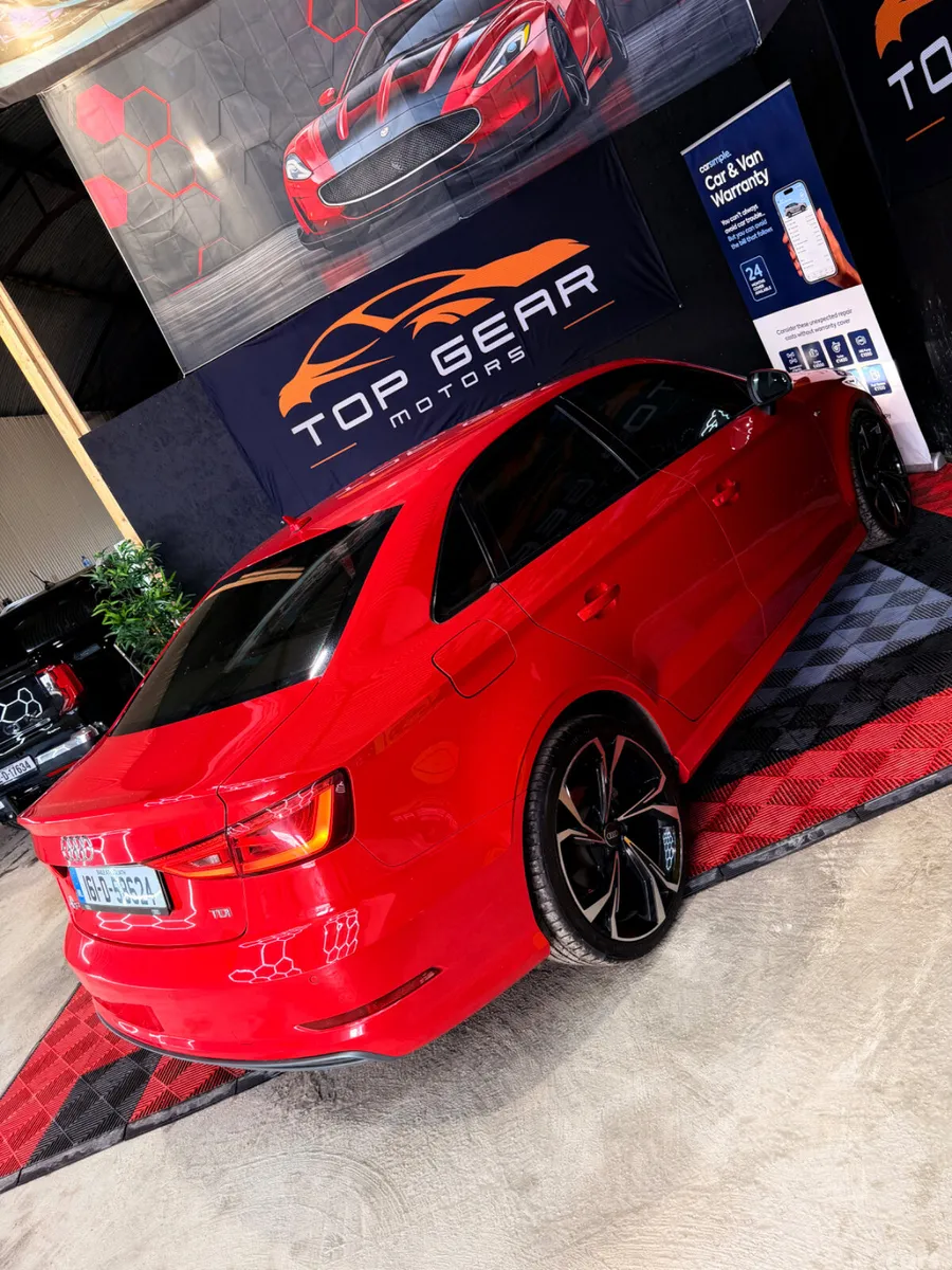 Audi A3 Saloon, Diesel, 2016, Red