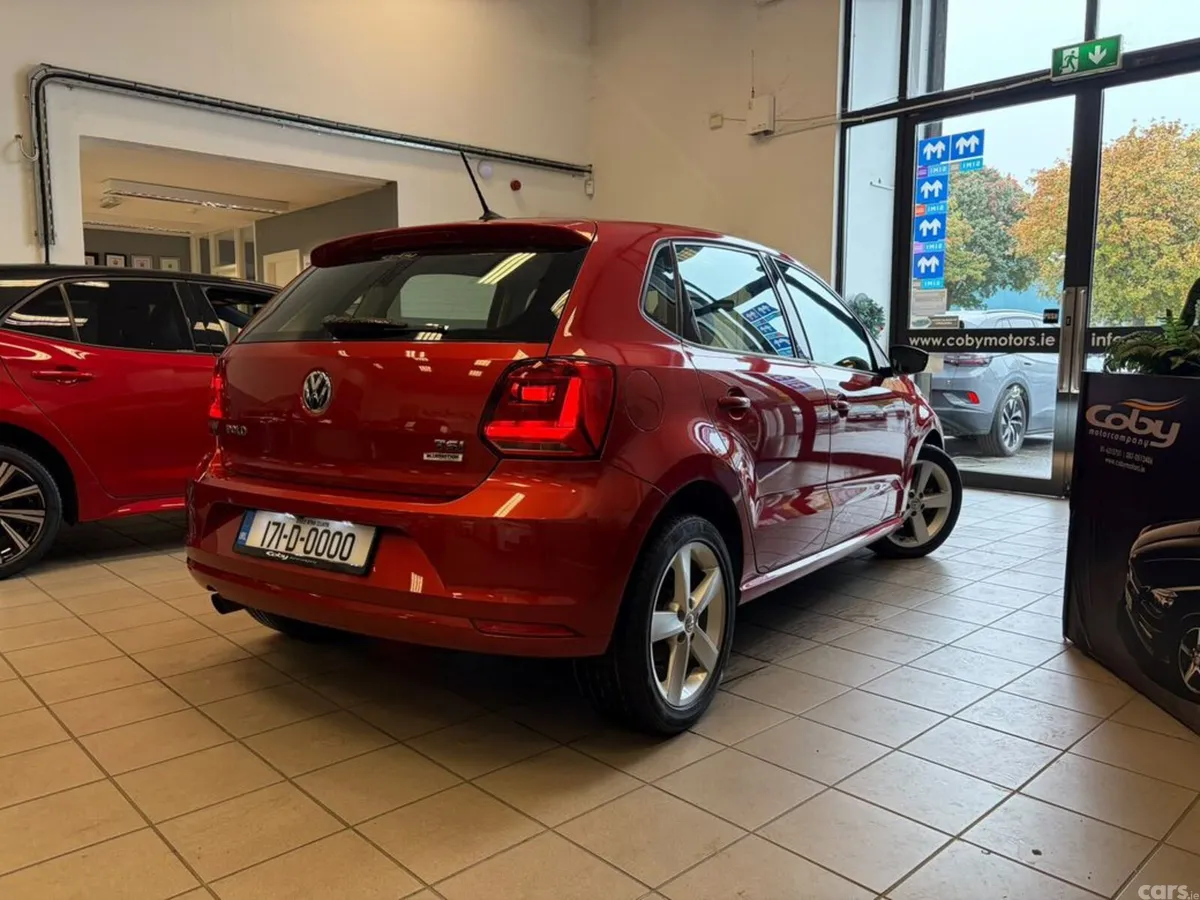 Volkswagen Polo Hatchback, Petrol, 2017, Red