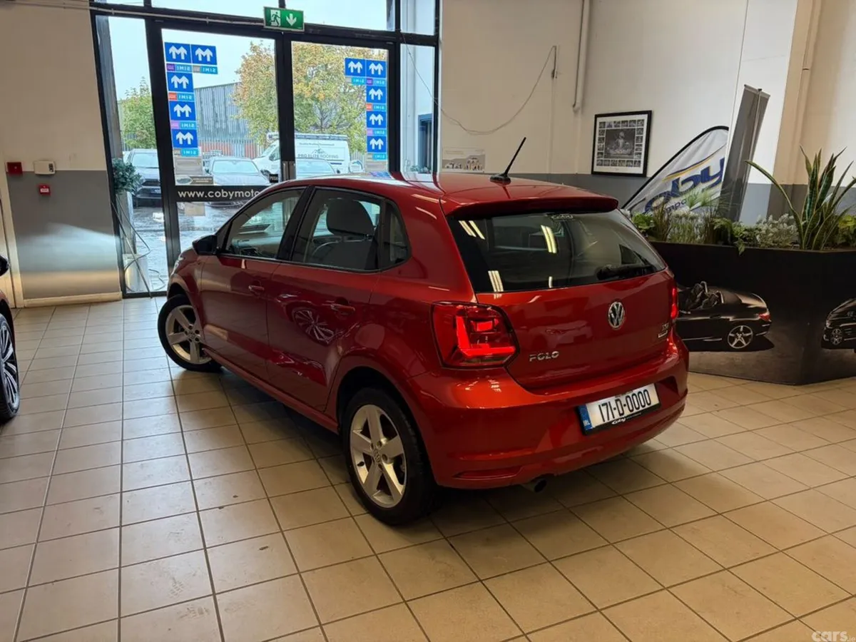 Volkswagen Polo Hatchback, Petrol, 2017, Red