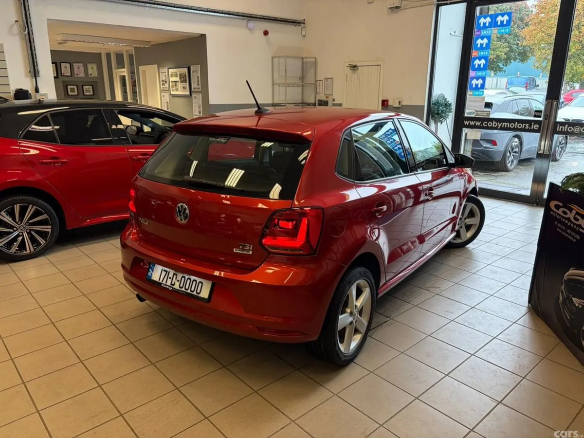 Volkswagen Polo Hatchback, Petrol, 2017, Red