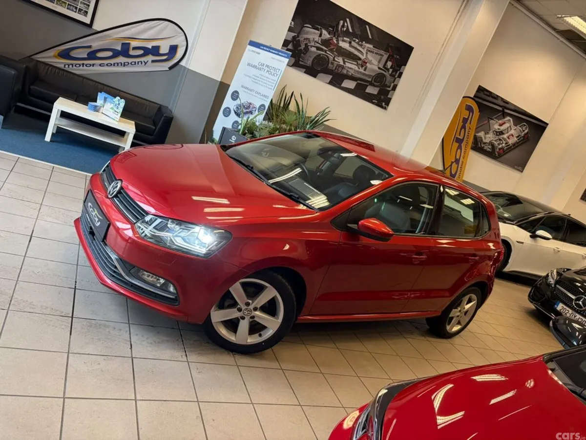 Volkswagen Polo Hatchback, Petrol, 2017, Red