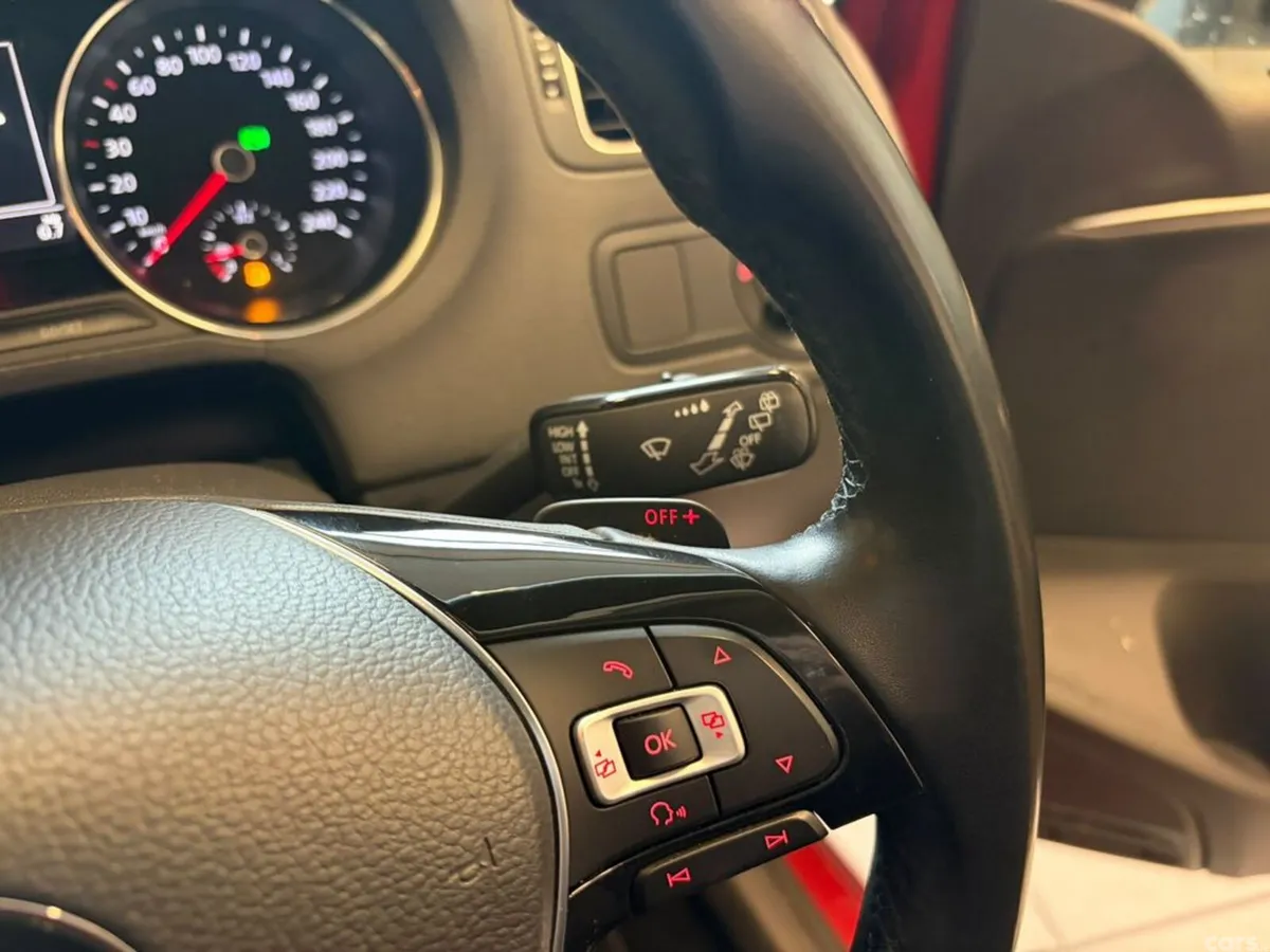 Volkswagen Polo Hatchback, Petrol, 2017, Red