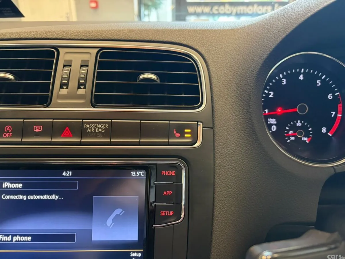 Volkswagen Polo Hatchback, Petrol, 2017, Red
