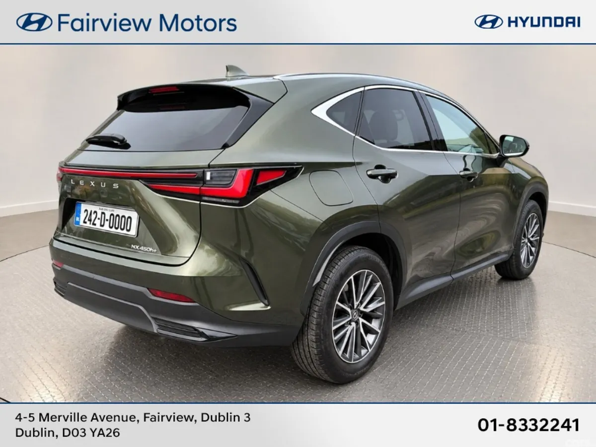 Lexus NX SUV, Petrol Plug-in Hybrid, 2024, Green