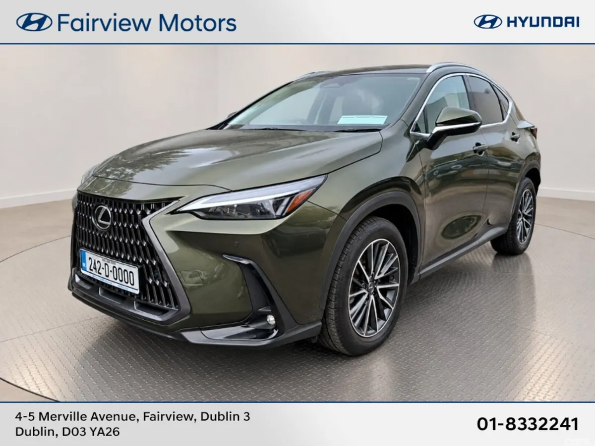 Lexus NX SUV, Petrol Plug-in Hybrid, 2024, Green