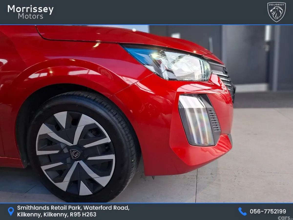 Peugeot 208 Hatchback, Petrol, 2024, Red