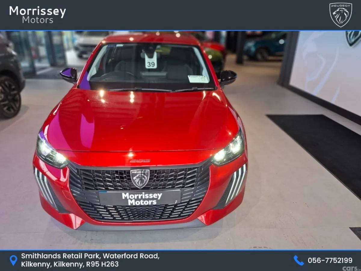 Peugeot 208 Hatchback, Petrol, 2024, Red
