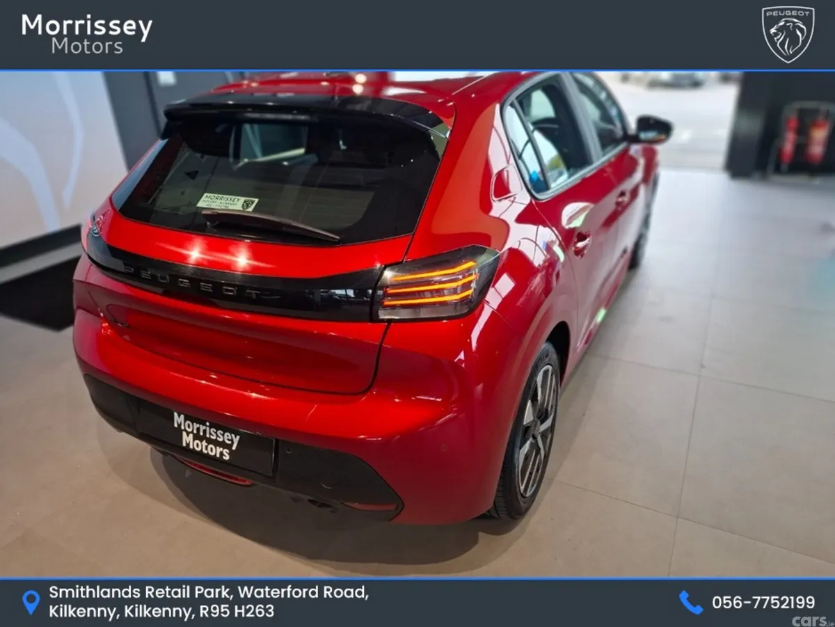 Peugeot 208 Hatchback, Petrol, 2024, Red