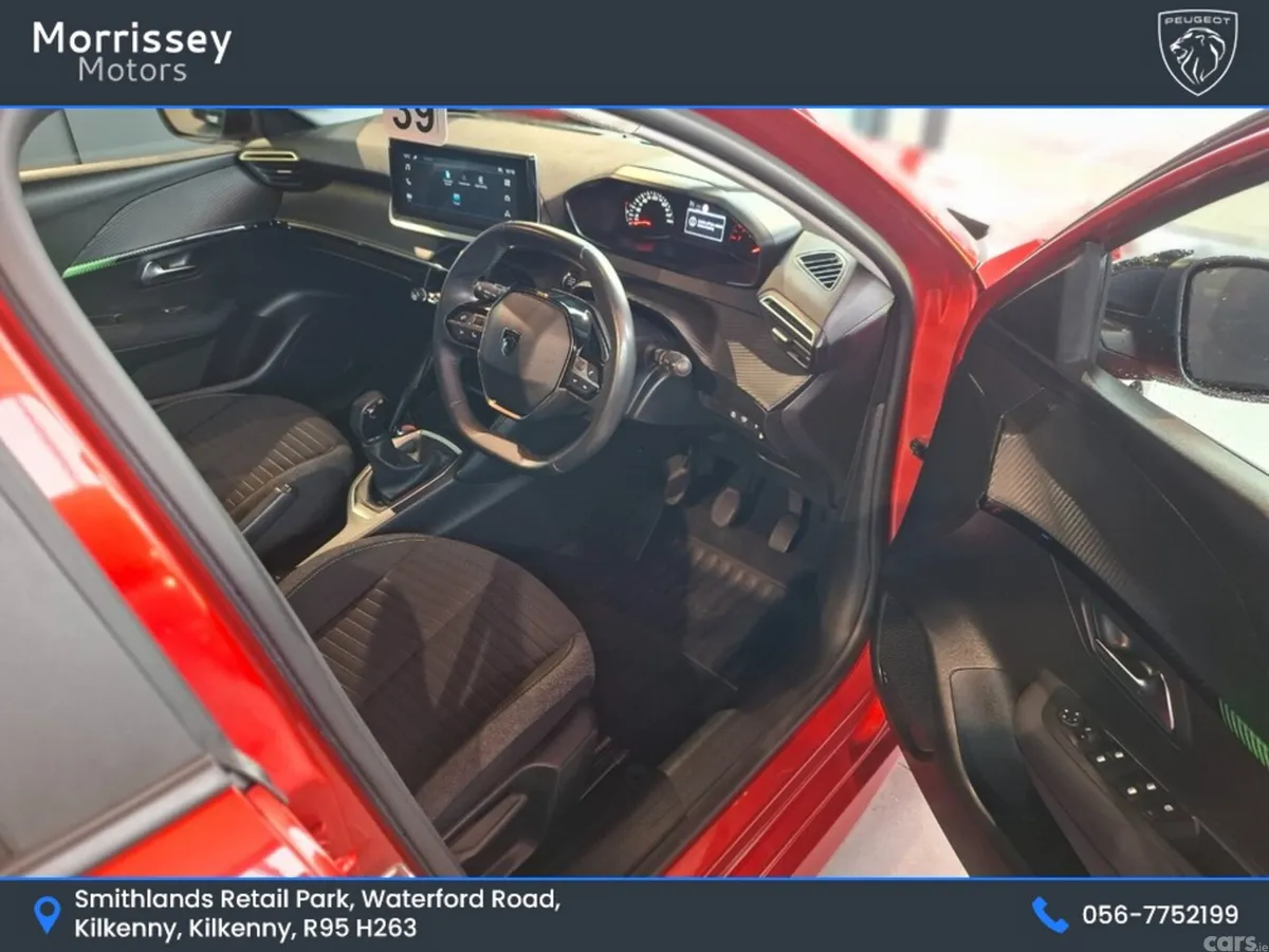 Peugeot 208 Hatchback, Petrol, 2024, Red