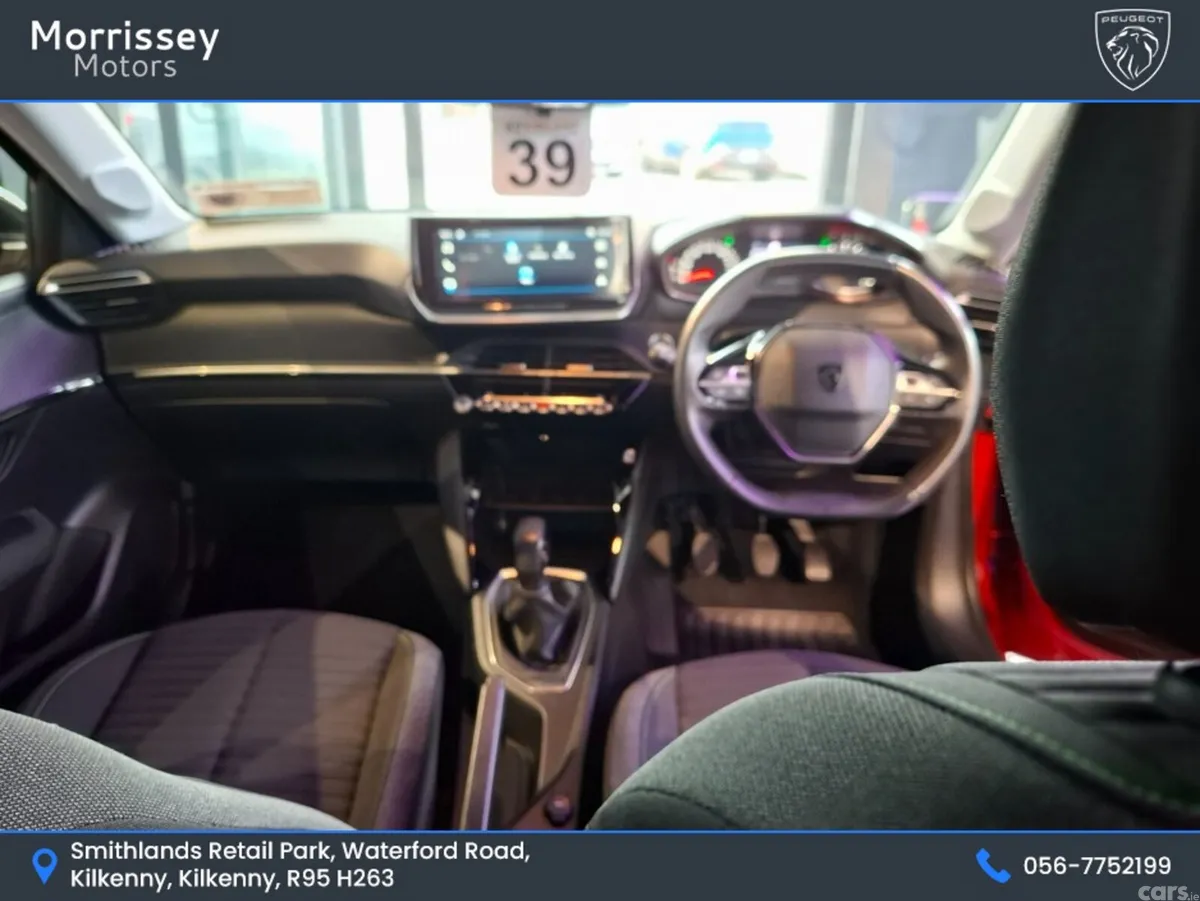 Peugeot 208 Hatchback, Petrol, 2024, Red