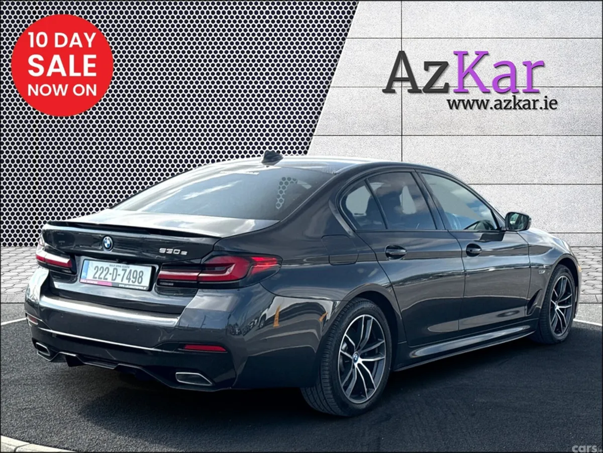 BMW 5-Series Saloon, Petrol Plug-in Hybrid, 2022, Grey