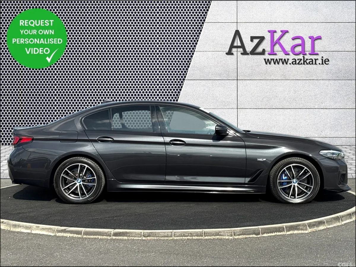 BMW 5-Series Saloon, Petrol Plug-in Hybrid, 2022, Grey